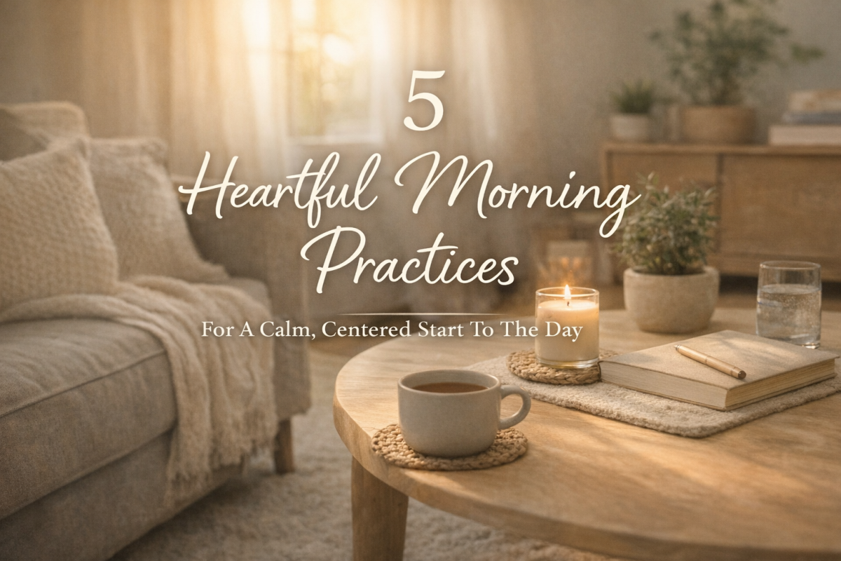 5 Heartful Morning Routines That Work for Me as a Calm, Happy Mom