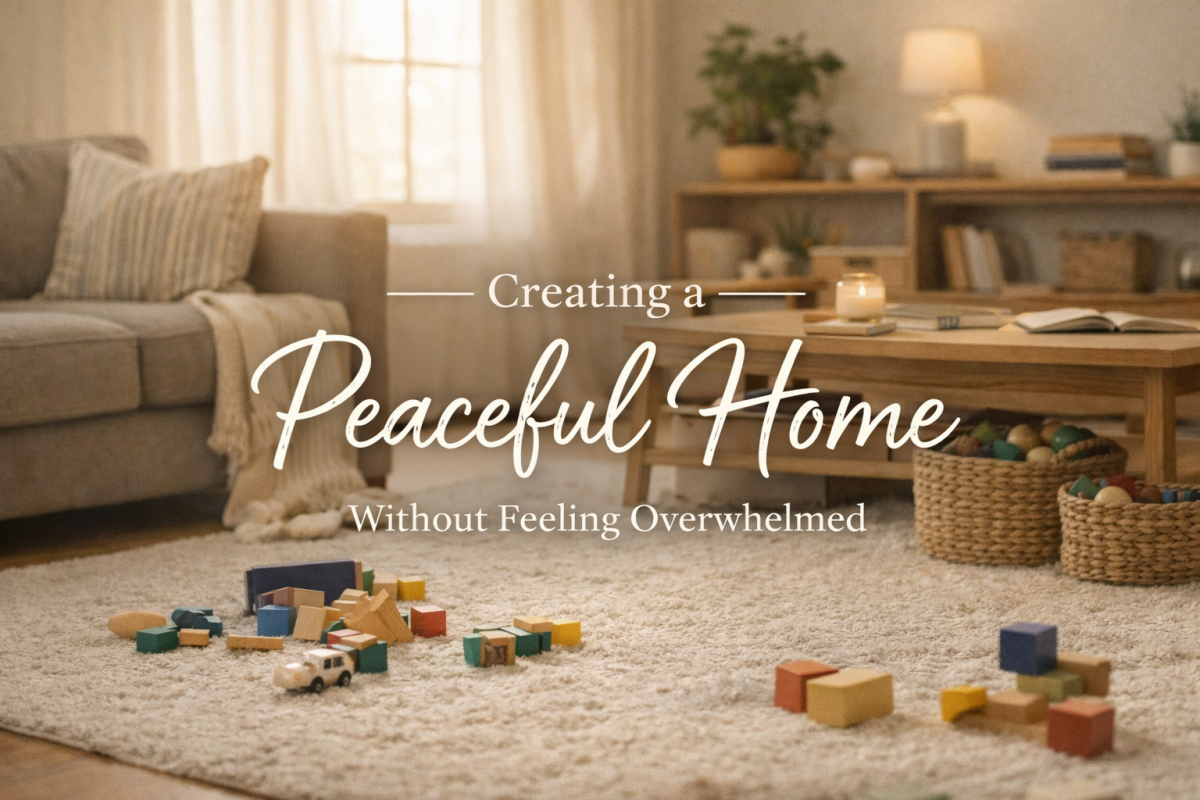 Creating a Peaceful Home Without Feeling Overwhelmed